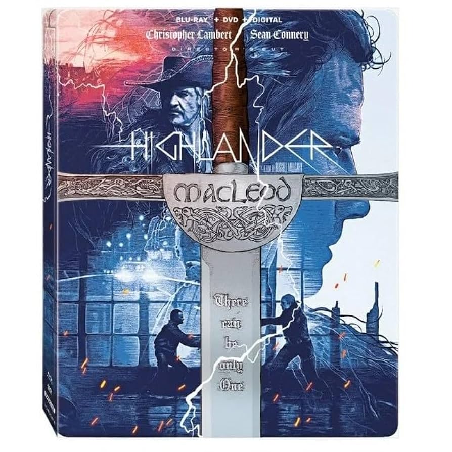 Amazon.com: Highlander Steelbook Edition - Blu-ray + DVD +